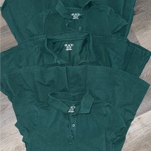 Kids Green Polo Dresses
